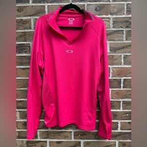 Oakley Pink Long Sleeve Shirt